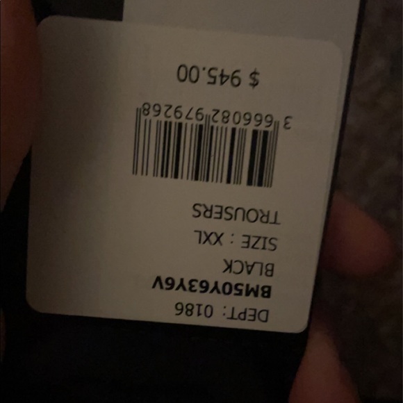 Black Givenchy sweat pants